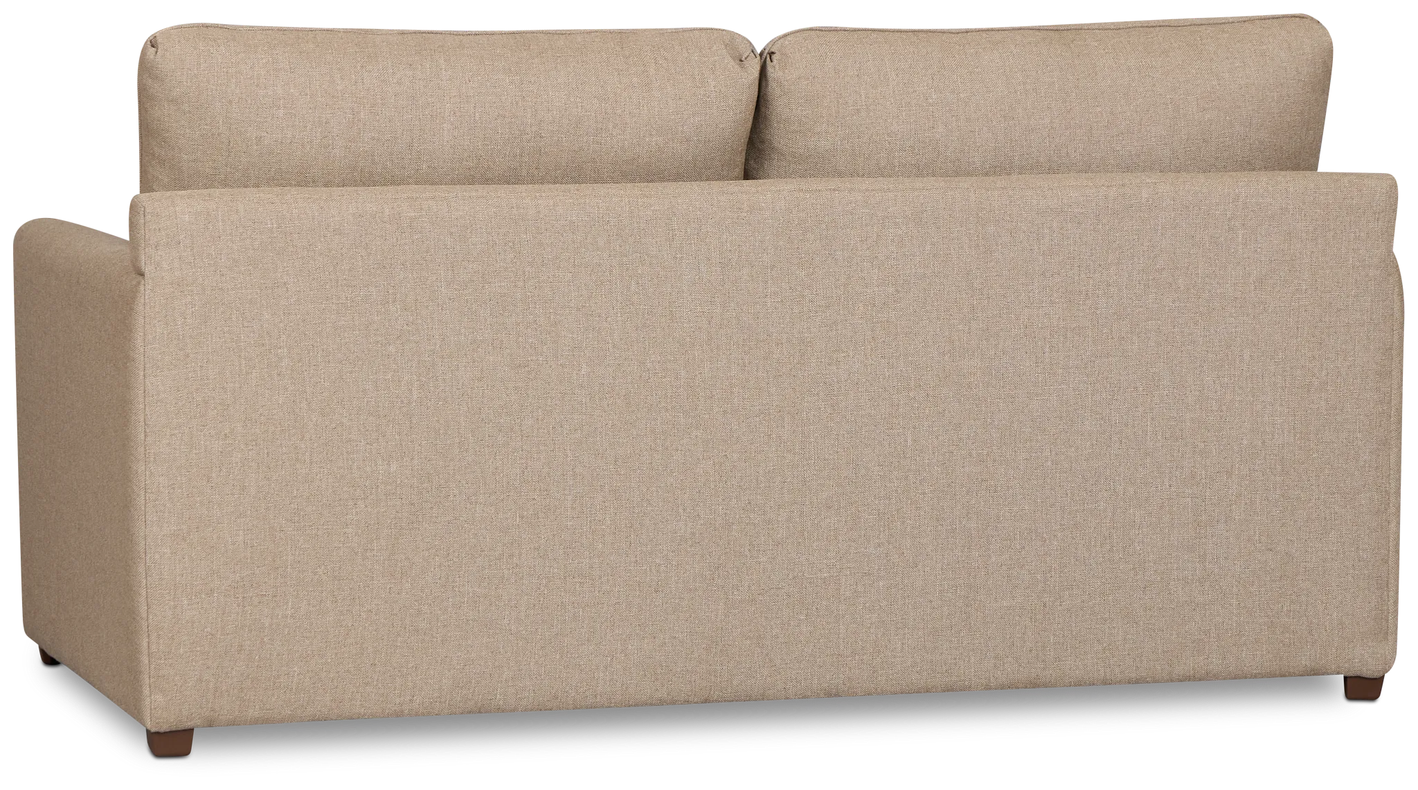 Tate Brown Fabric Memory Foam Sleeper