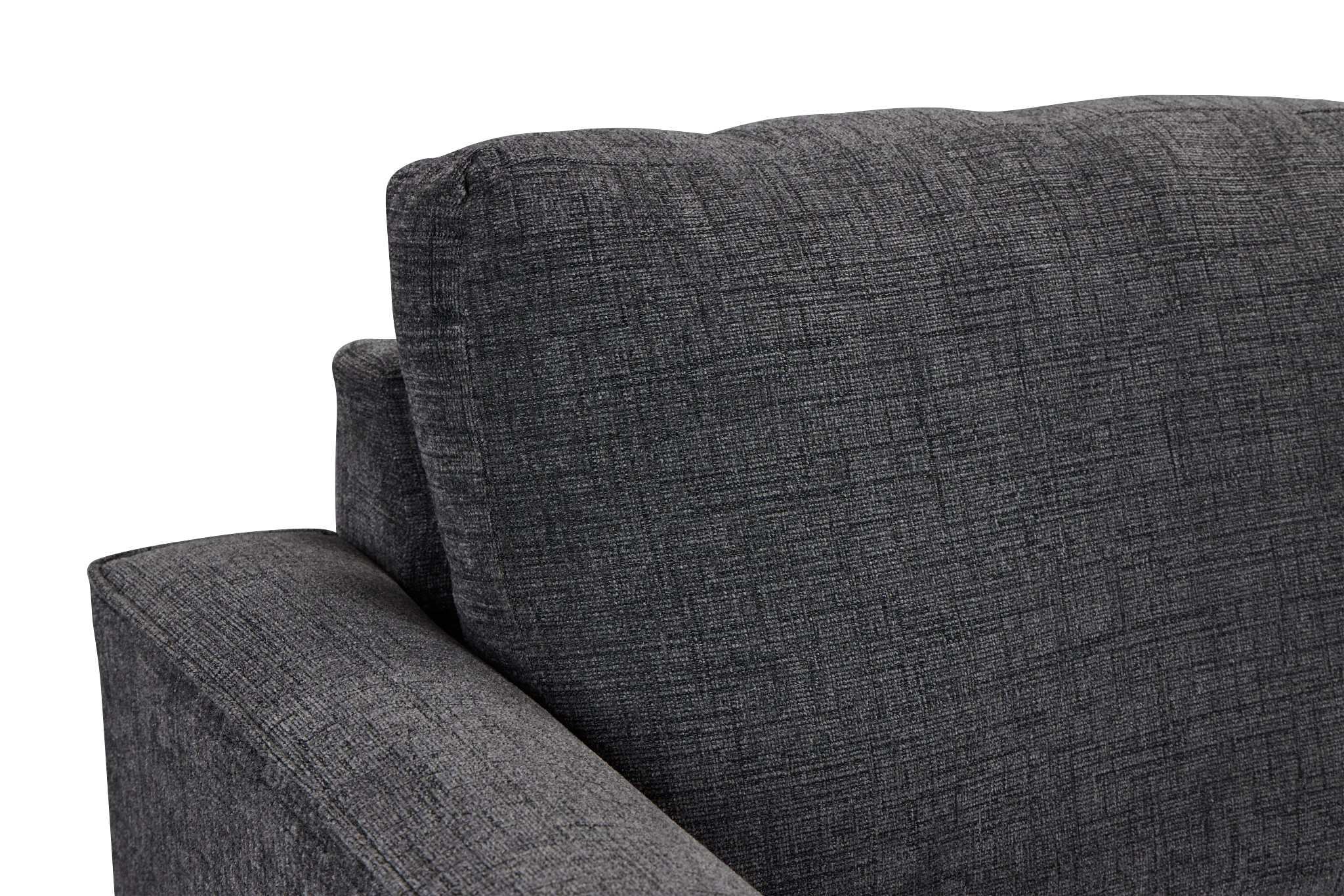 Maxie Dark Gray Micro Sofa