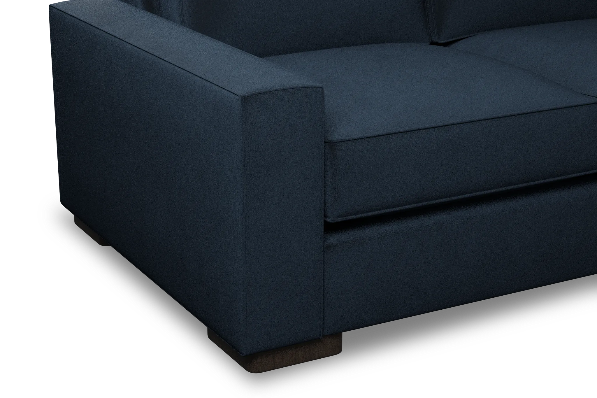 Edgewater Joya Dark Blue 96" Sofa W/ 3 Cushions