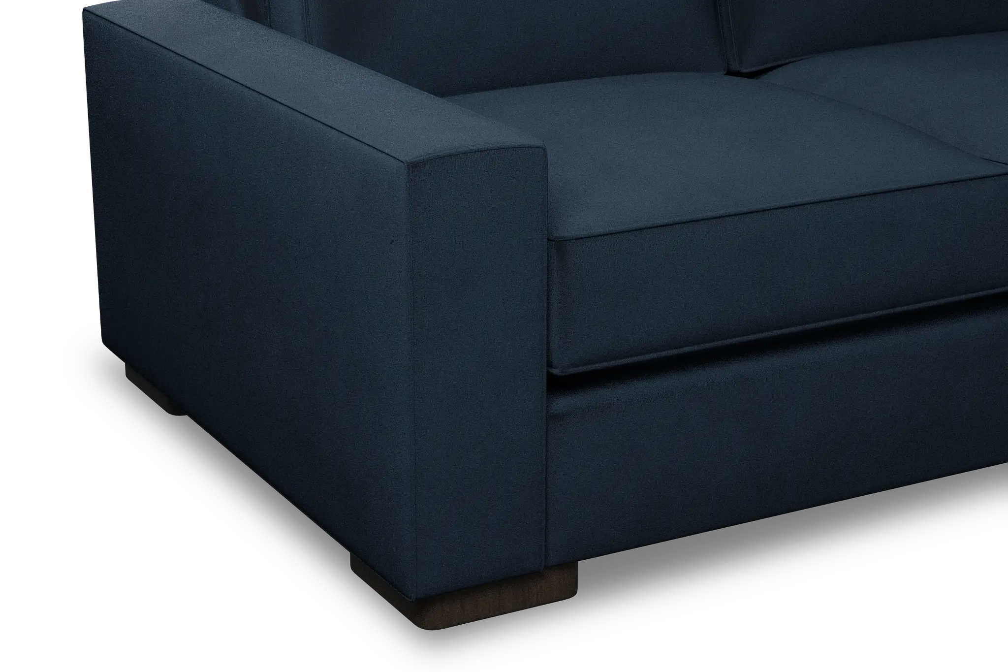 Edgewater Joya Dark Blue 96" Sofa W/ 3 Cushions Edgewater Joya Dark Blue 96" Sofa W/ 3 Cushions