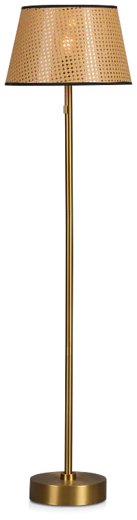 Hazel Gold Metal Floor Lamp