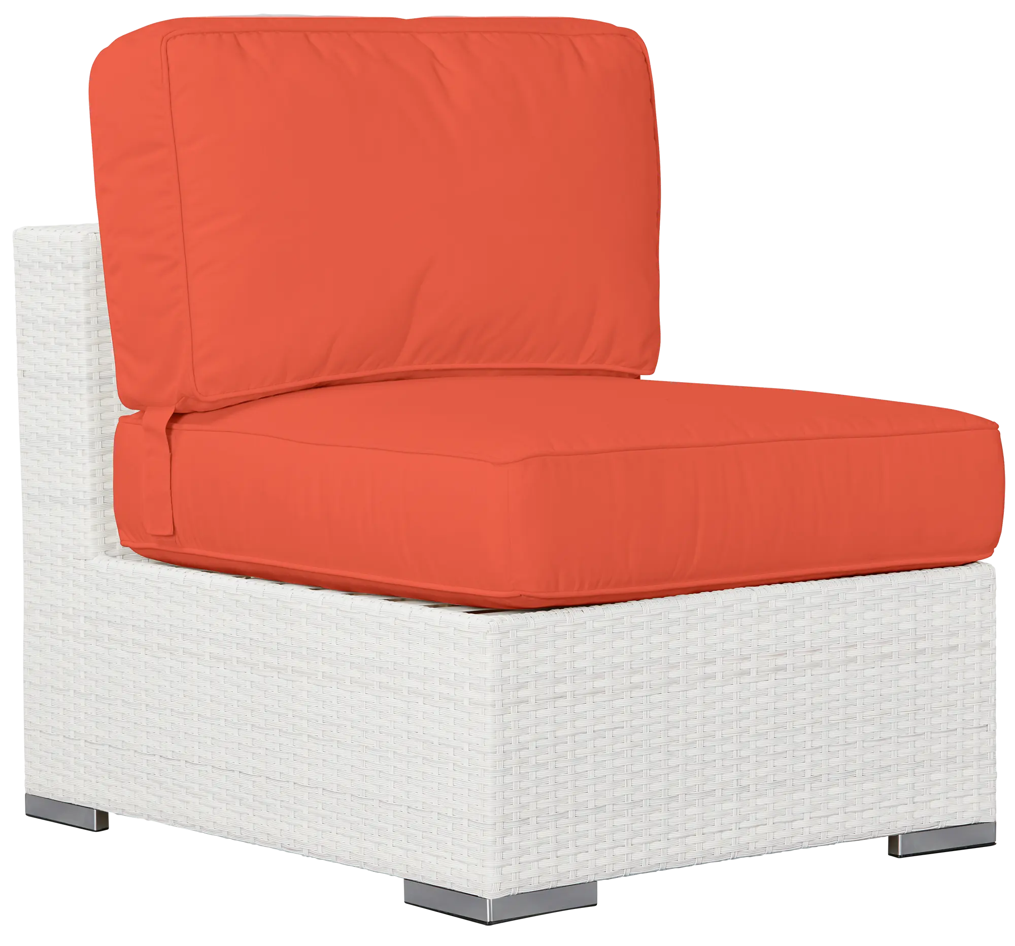 Biscayne Orange Armless Chair Biscayne Orange Armless Chair