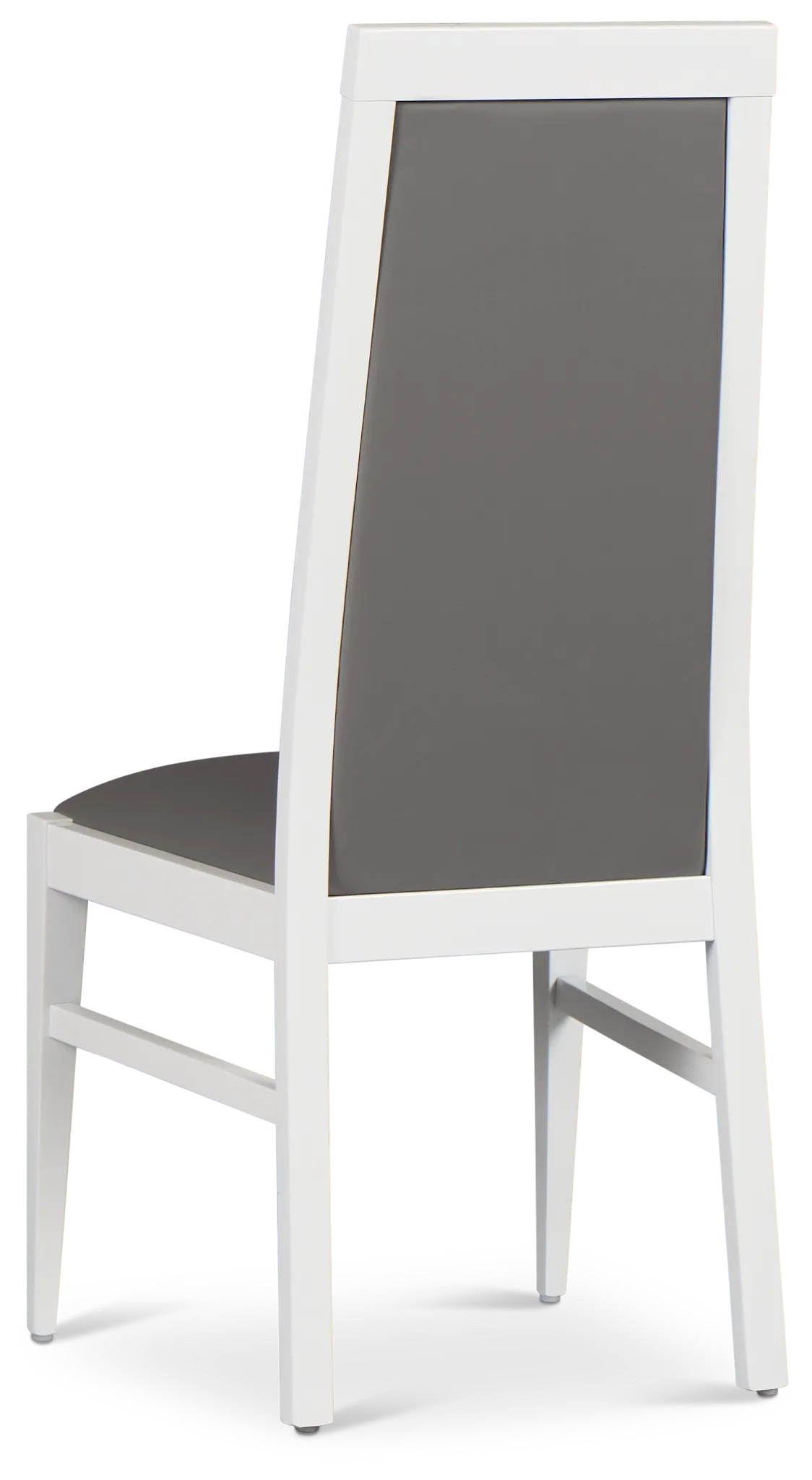Modena White Upholstered Side Chair