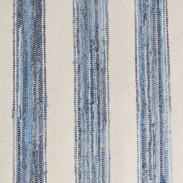 Naica Blue Stripe 5x8 Area Rug