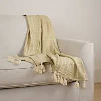 Kelce Light Green 50"x 60" Throw