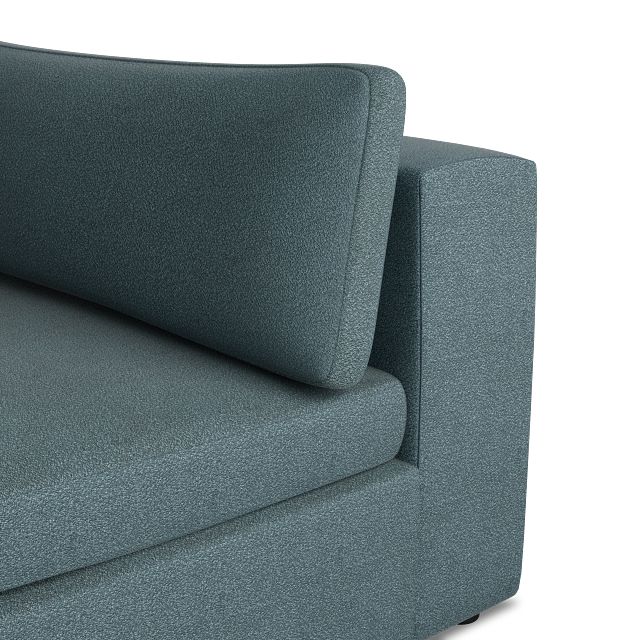 Destin Sutton Blue Fabric 8-piece Modular Sectional