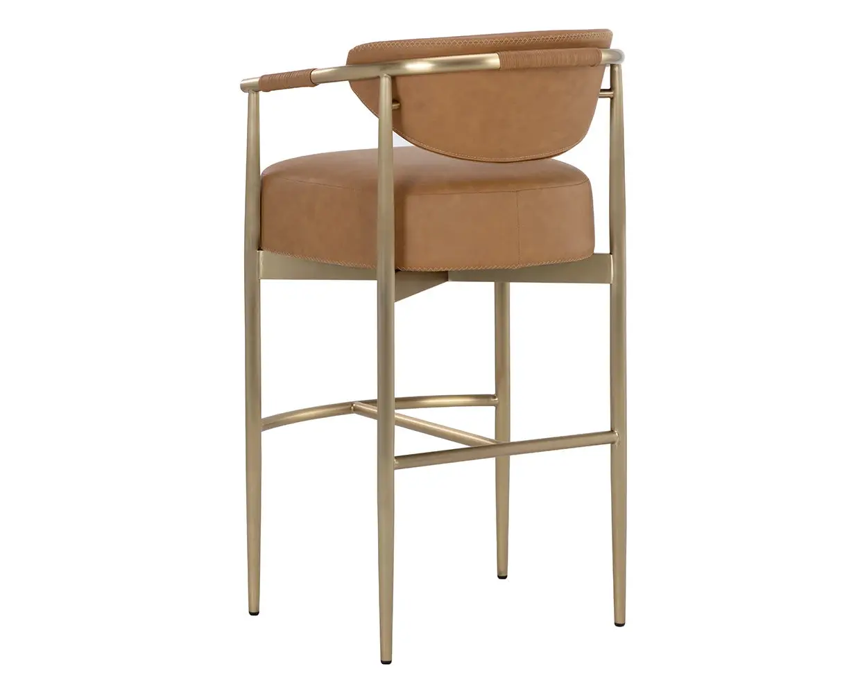 Karli Brown 30" Upholstered Barstool Karli Brown 30" Upholstered Barstool