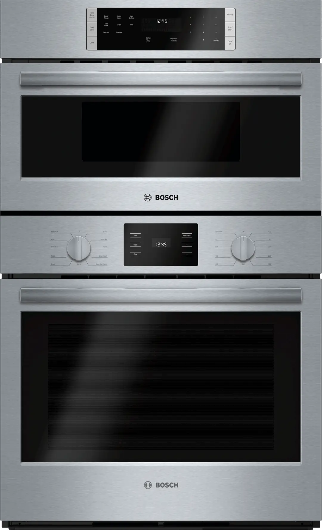 Bosch 500 Series Stainless Steel 30" Electric Oven And Microwave Combo Bosch 500 Series Stainless Steel 30" Electric Oven And Microwave Combo