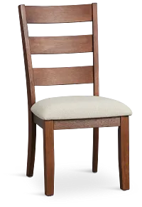Park City Dark Tone Slat Side Chair