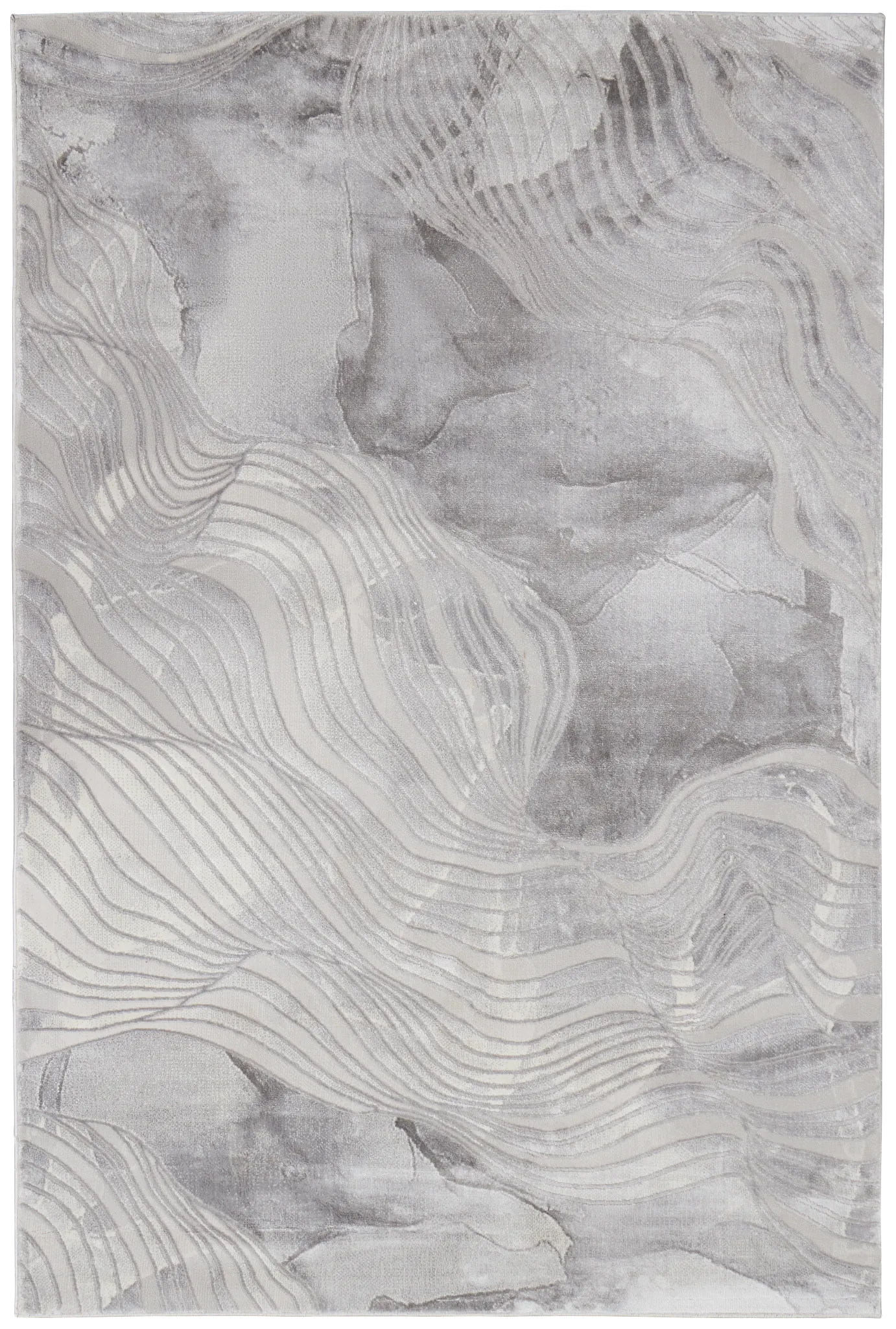 Valeria Light Gray 5x8 Area Rug