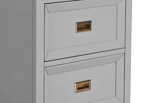 Ryder Gray 2-drawer Nightstand