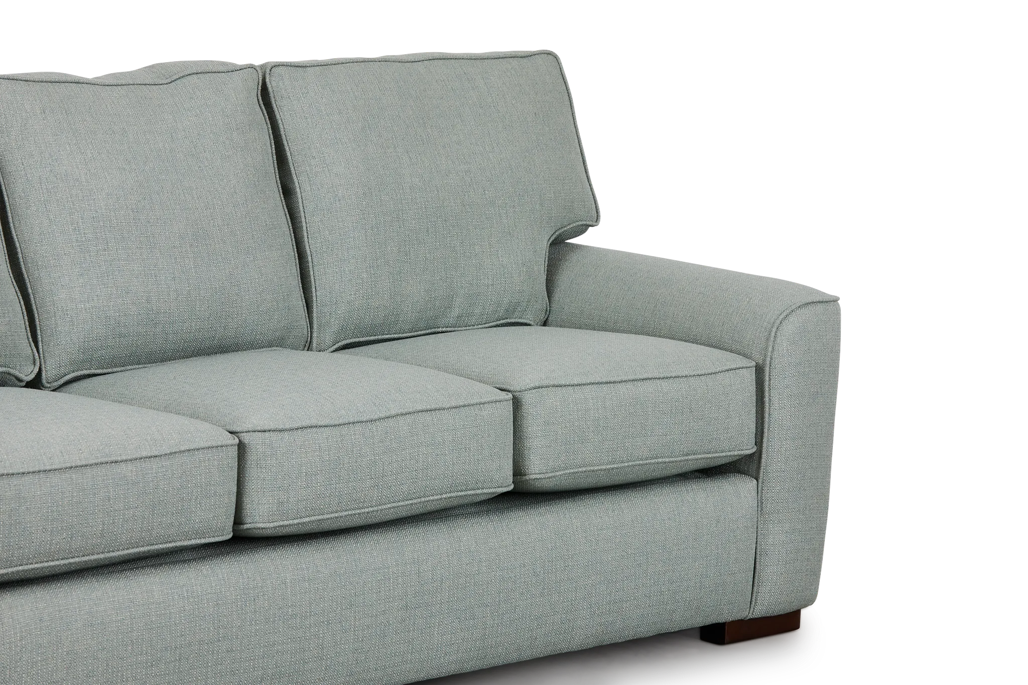 Austin Green Fabric Memory Foam Sleeper