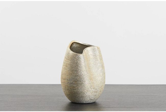 Morty Gold Vase
