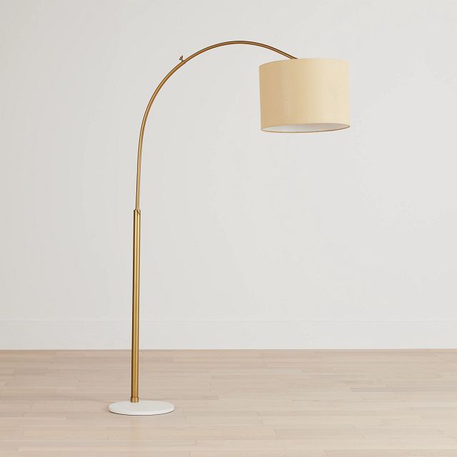 Pura Gold Floor Lamp