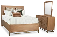 Provo Mid Tone Panel Bedroom