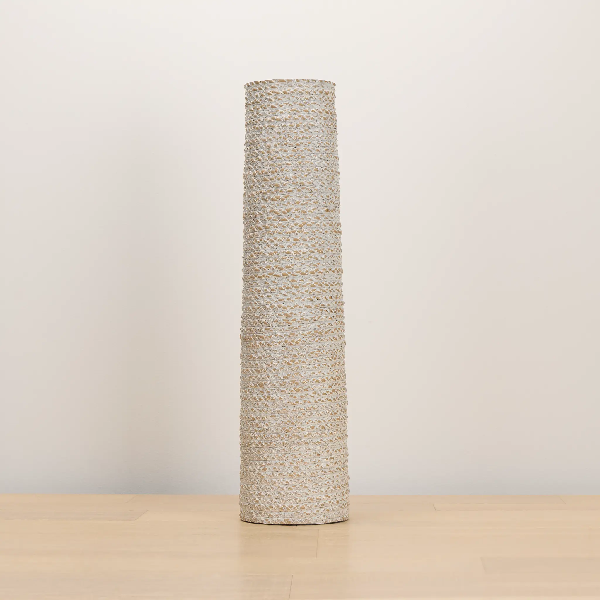 Toulon White Tall Vase Toulon White Tall Vase