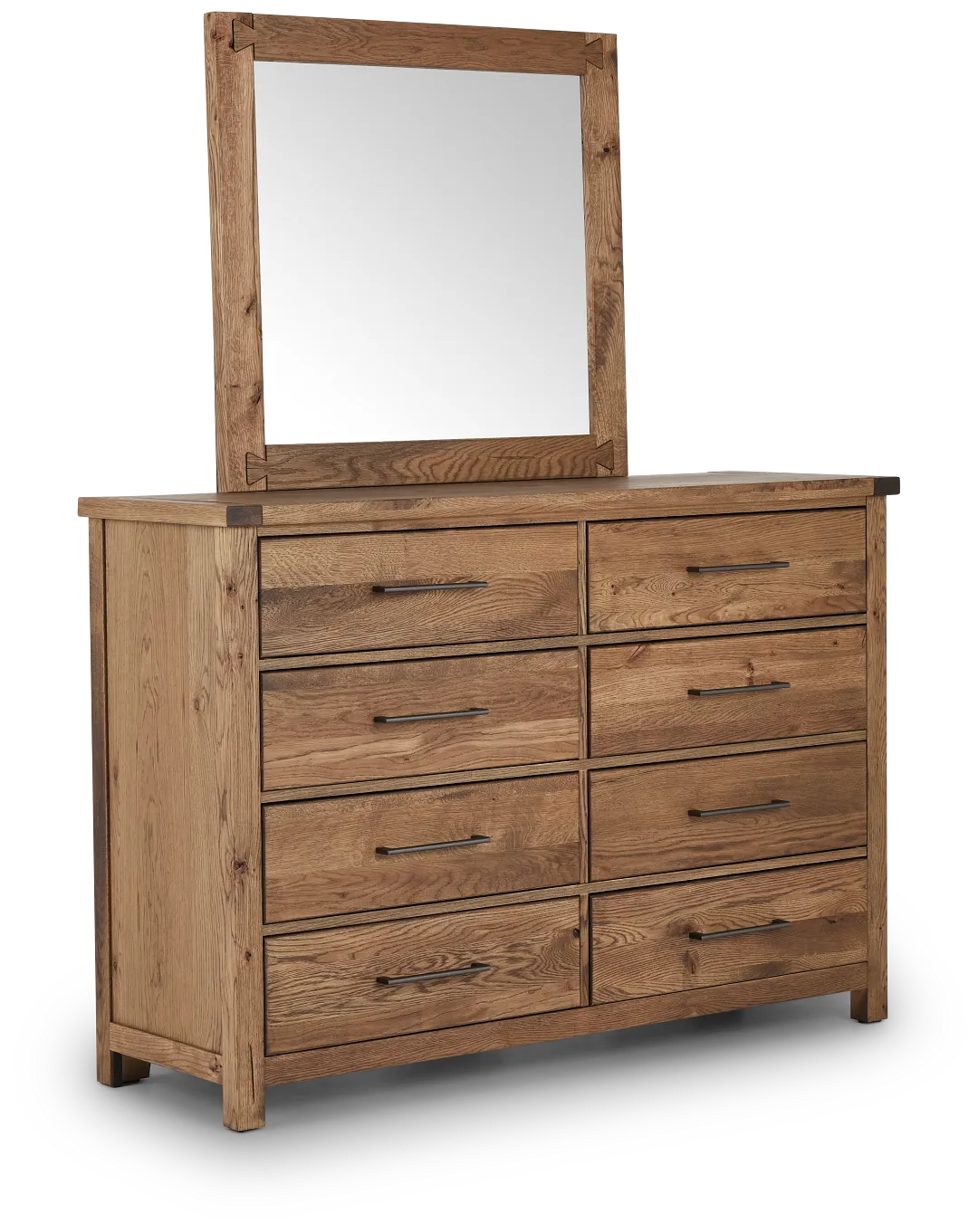 Salt Lake Mid Tone Dresser & Mirror