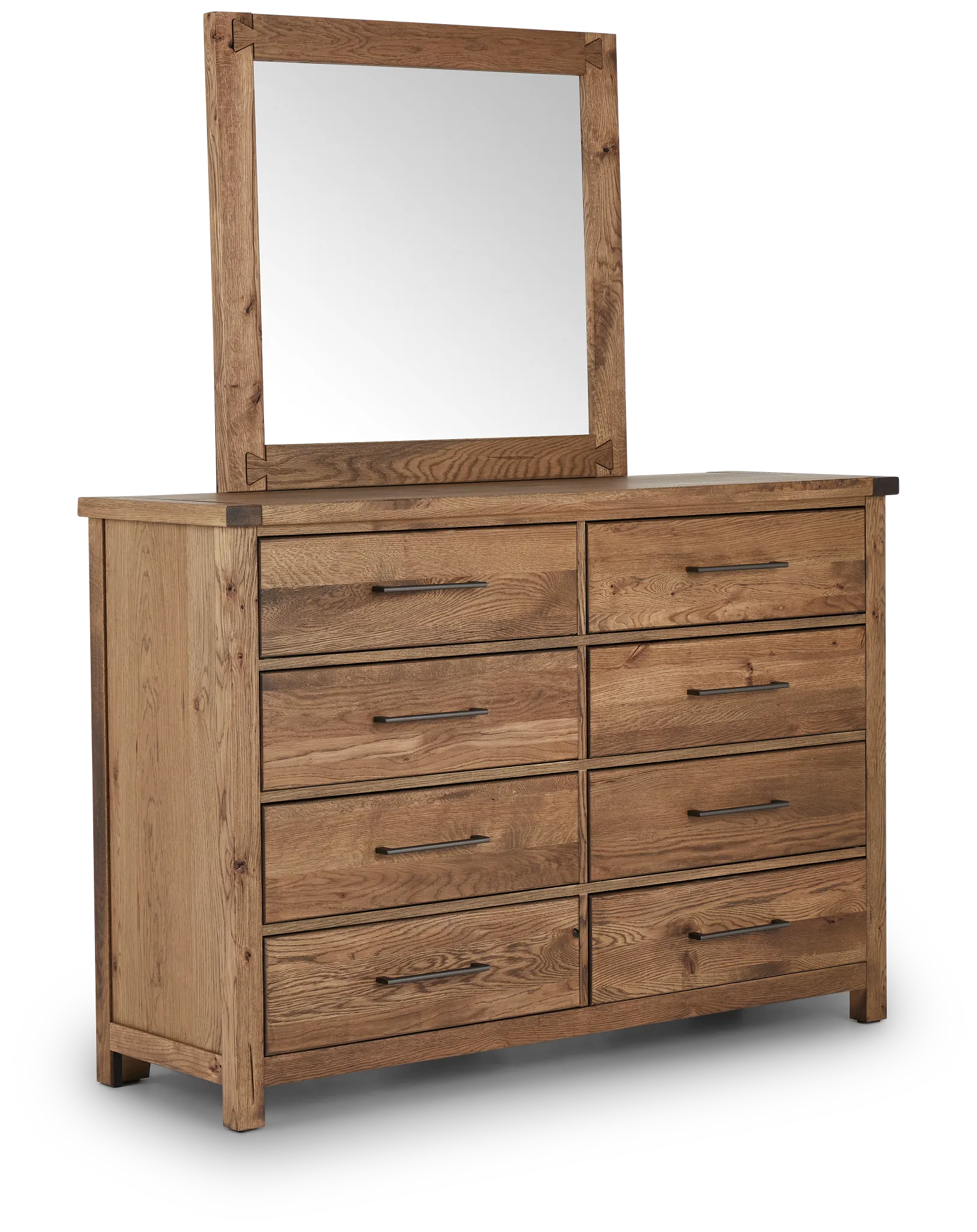 Salt Lake Mid Tone Dresser & Mirror