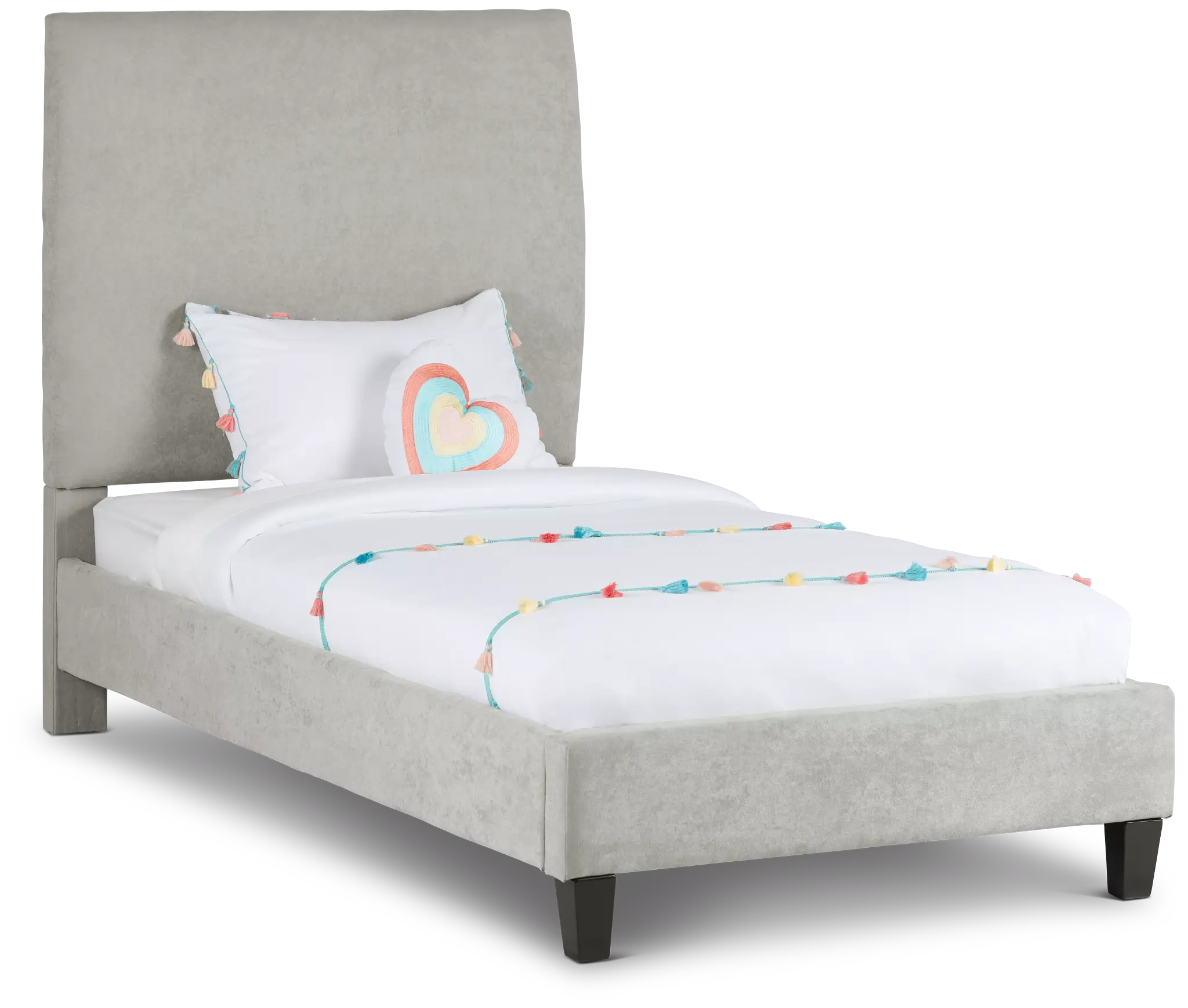 Lucy Taupe Uph Platform Bed Lucy Taupe Uph Platform Bed