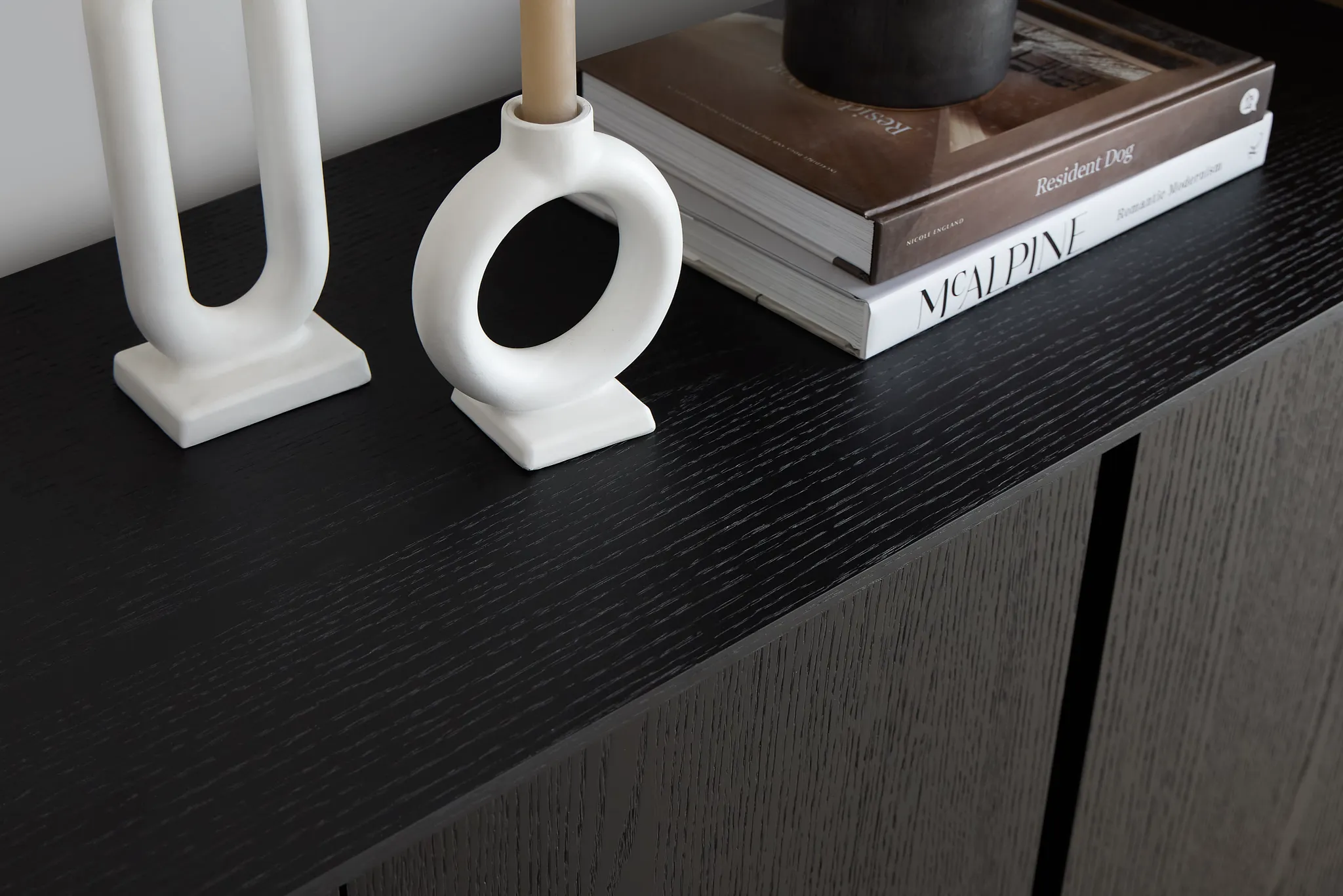 Nomad Black Rect Buffet