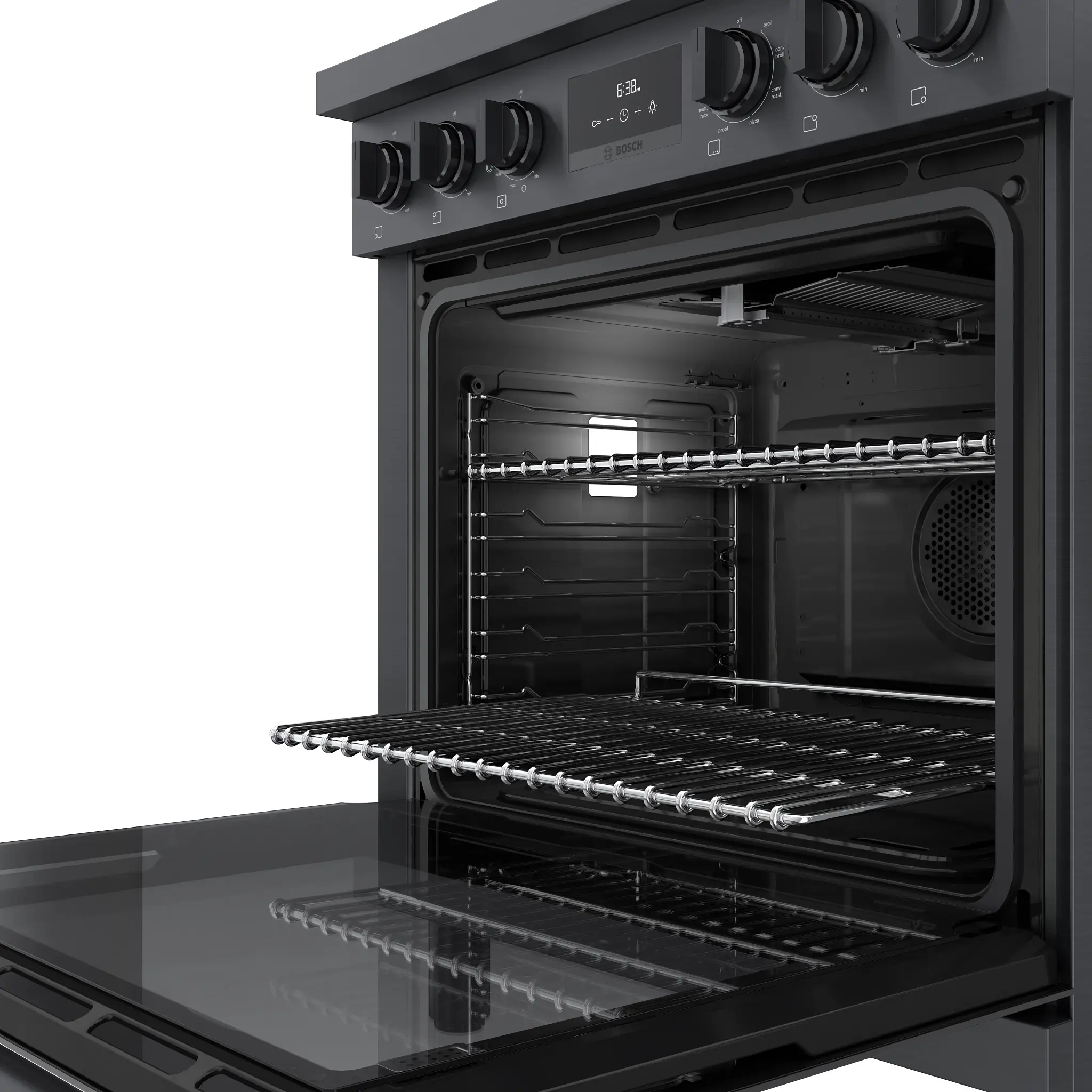 Bosch 800 Series Stainless Steel 30" Dual Fuel Range Bosch 800 Series Stainless Steel 30" Dual Fuel Range