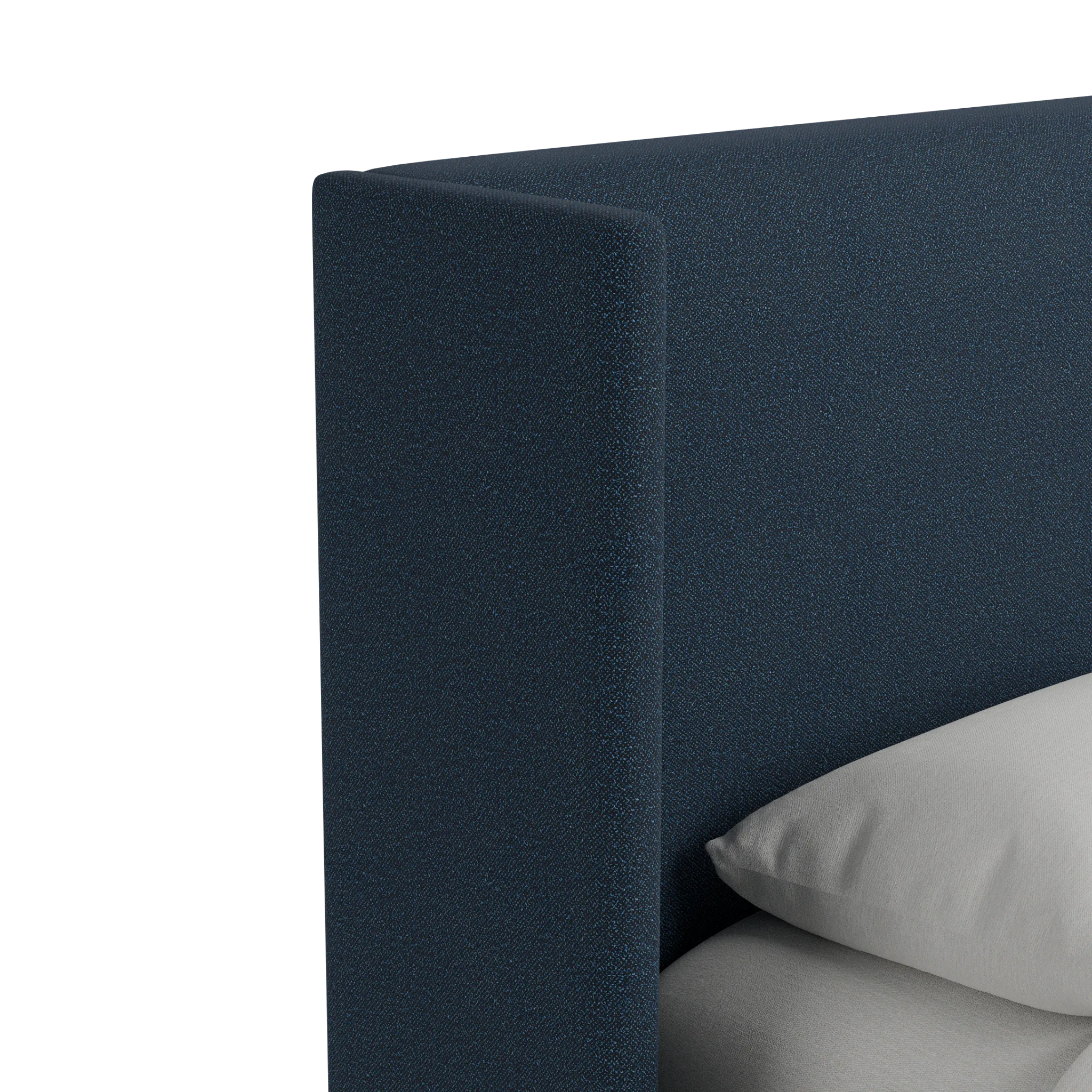 Captiva Elite Navy 48" Upholstered Shelter Bed