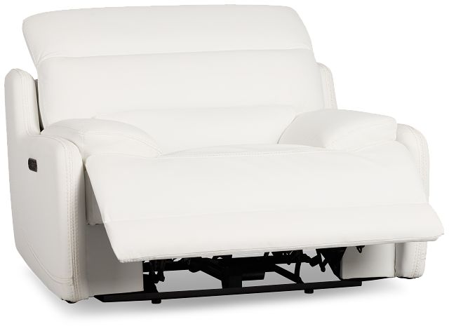 Jett White Micro Power Recliner