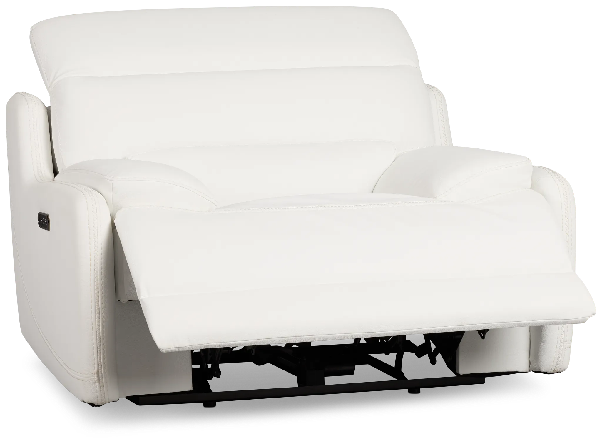 Jett White Micro Power Recliner