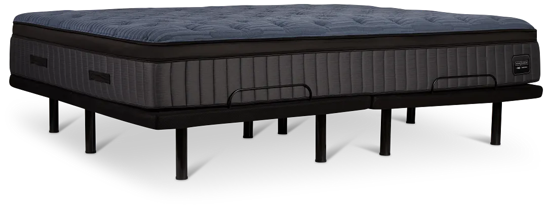 Kevin Charles By Sealy Reserve Lux Ultra Plush Plus Adjustable Mattress Set