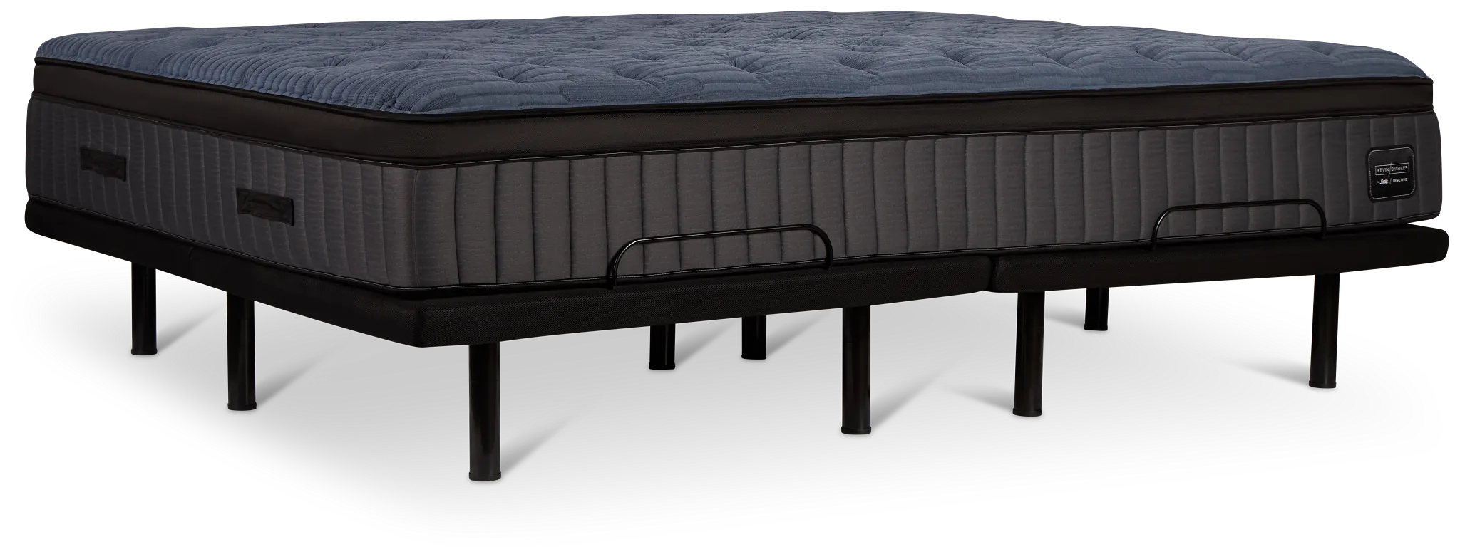 Kevin Charles By Sealy Reserve Lux Ultra Plush Plus Adjustable Mattress Set