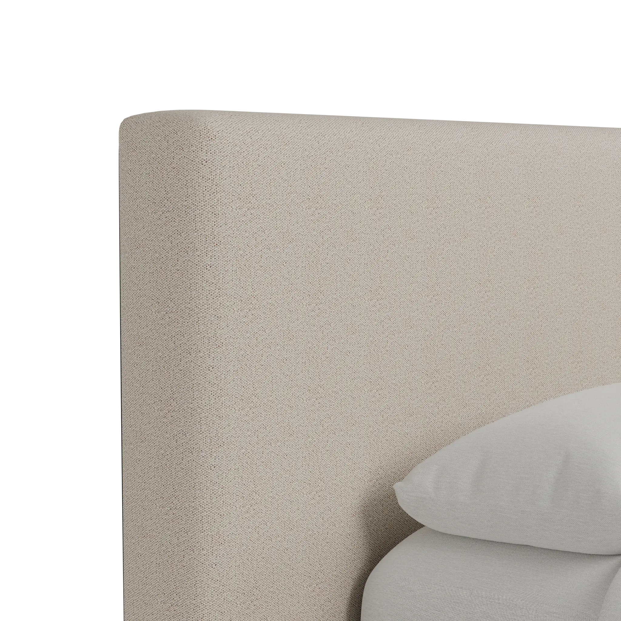 Grayton Gellar Brown 44" Upholstered Platform Bed Grayton Gellar Brown 44" Upholstered Platform Bed