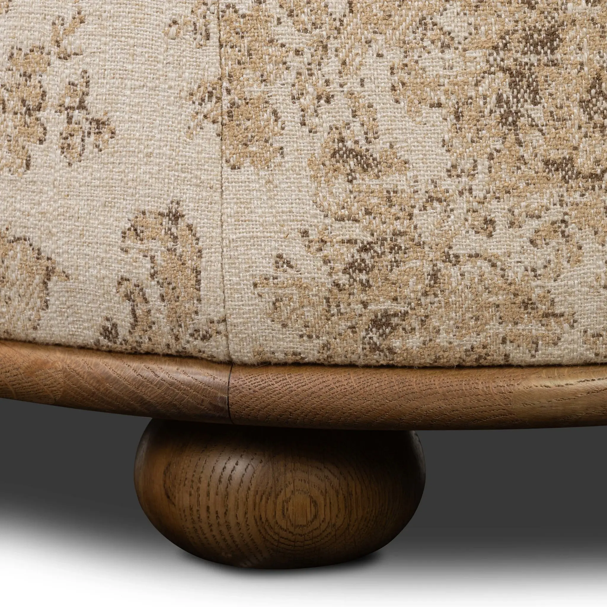 Four Hands Bonnie Light Beige Accent Ottoman Four Hands Bonnie Light Beige Accent Ottoman