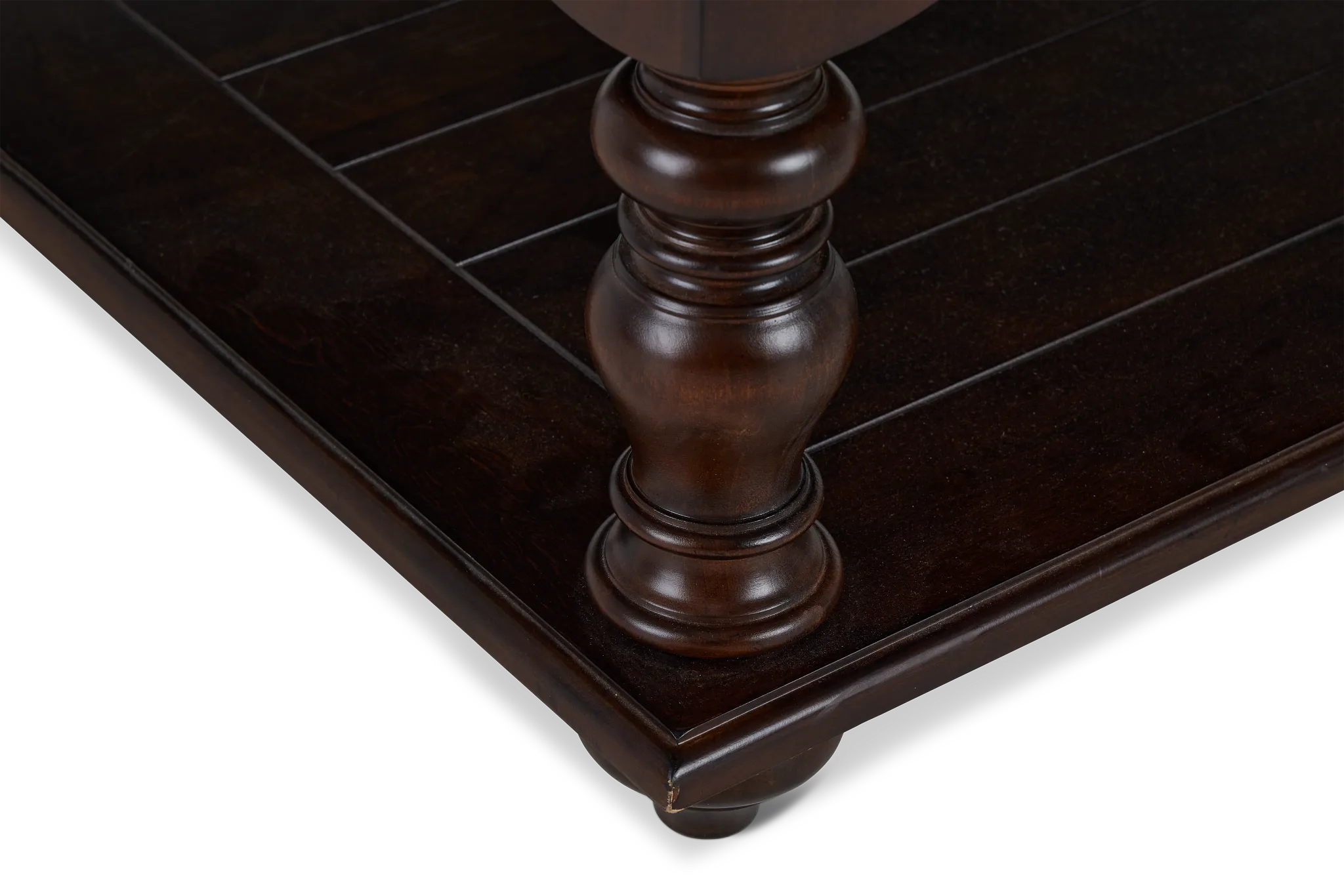 Savannah Dark Tone Storage Square Coffee Table