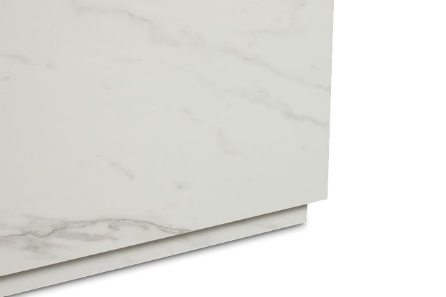 Modena White Square Coffee Table