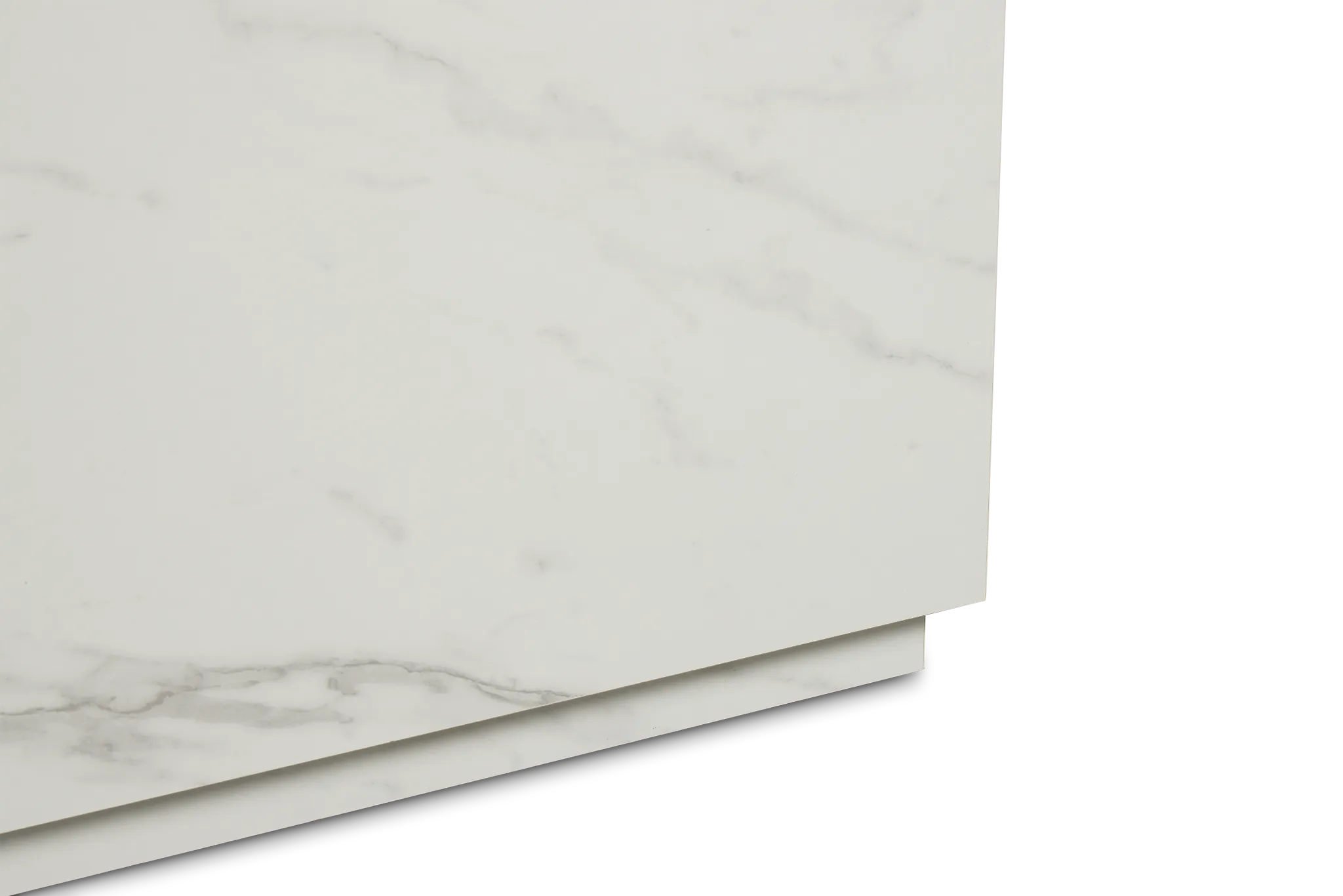 Modena White Square Coffee Table