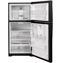 Ge 19 Series Black Top Freezer Refrigerator