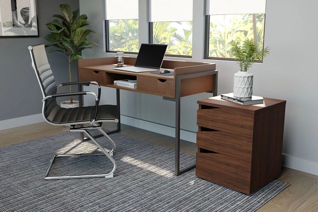 Shiloh Mid Tone Desk