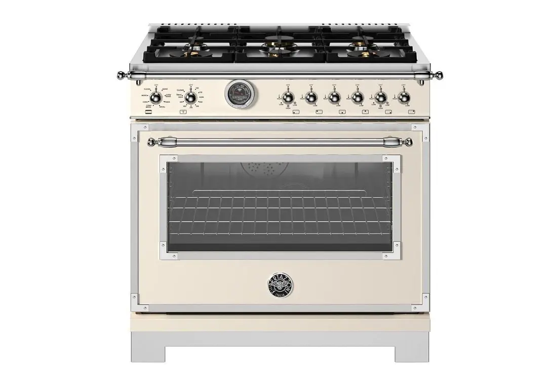 Bertazzoni 366 Series Ivory 36" Dual Fuel Range Bertazzoni 366 Series Ivory 36" Dual Fuel Range