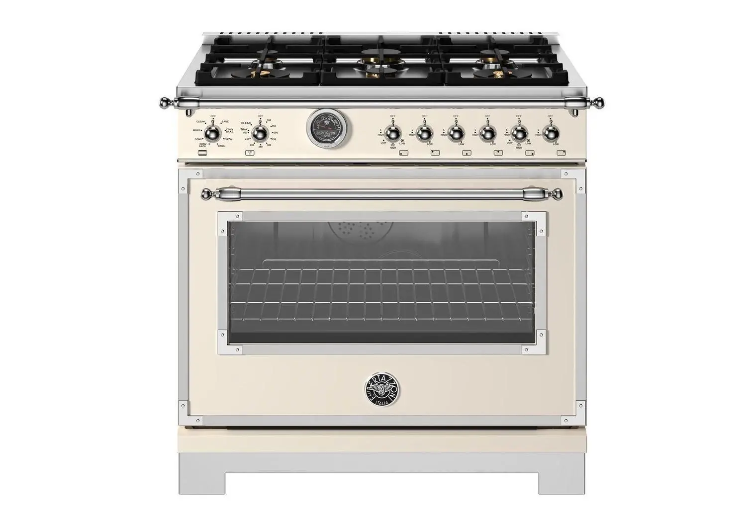 Bertazzoni 366 Series Ivory 36" Dual Fuel Range Bertazzoni 366 Series Ivory 36" Dual Fuel Range