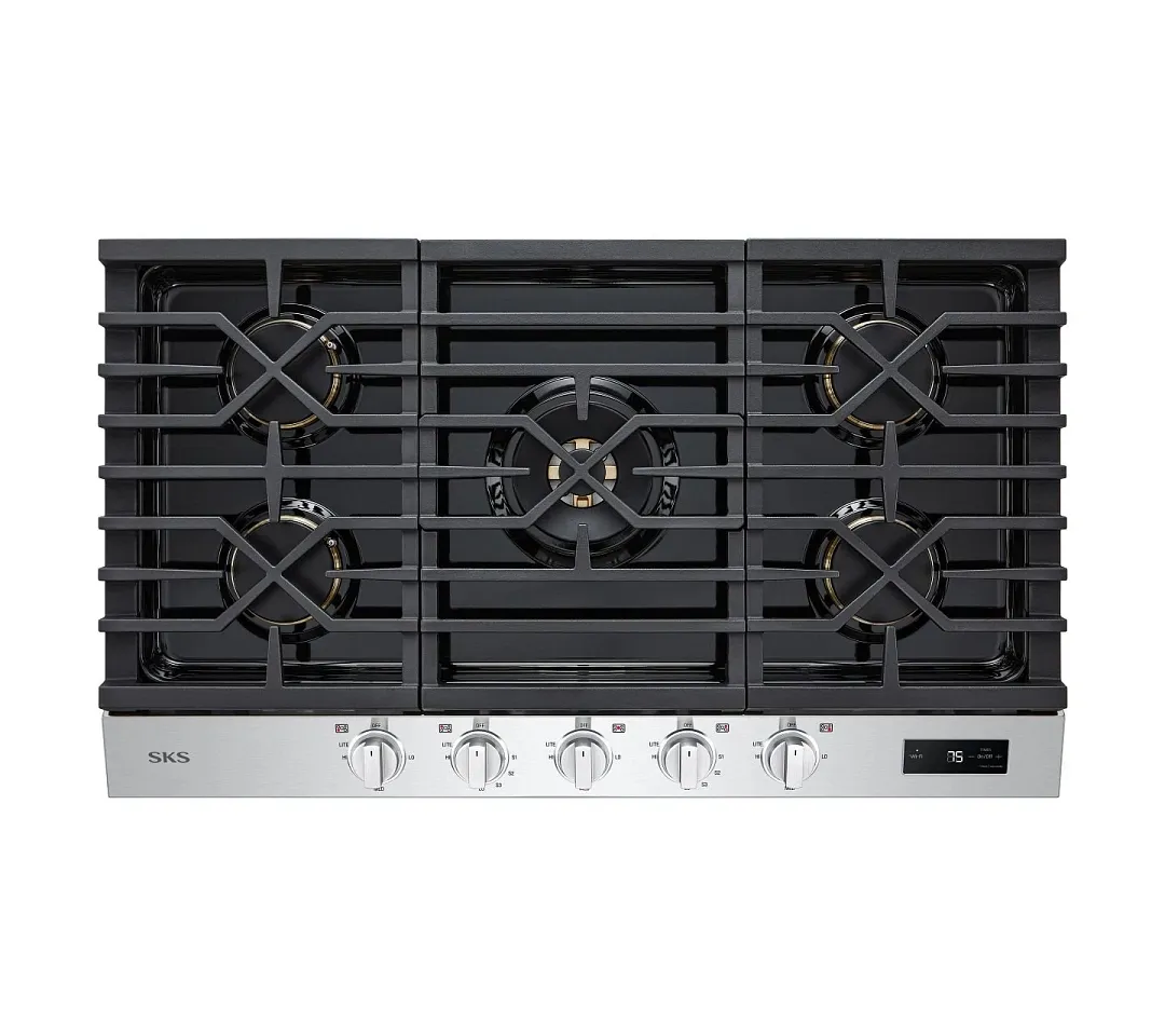 Sks 3654 Series Stainless Steel 36" Gas Cook Top