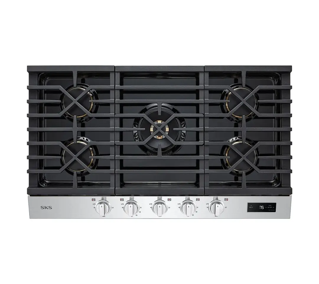 Sks 3654 Series Stainless Steel 36" Gas Cook Top Sks 3654 Series Stainless Steel 36" Gas Cook Top