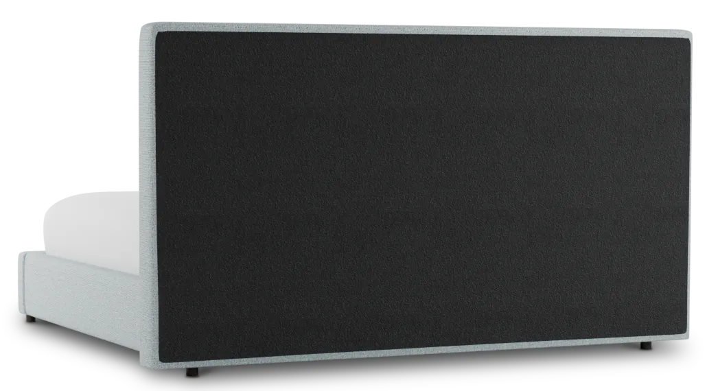 Grayton Natural Beauty Light Blue 54" Upholstered Platform Bed