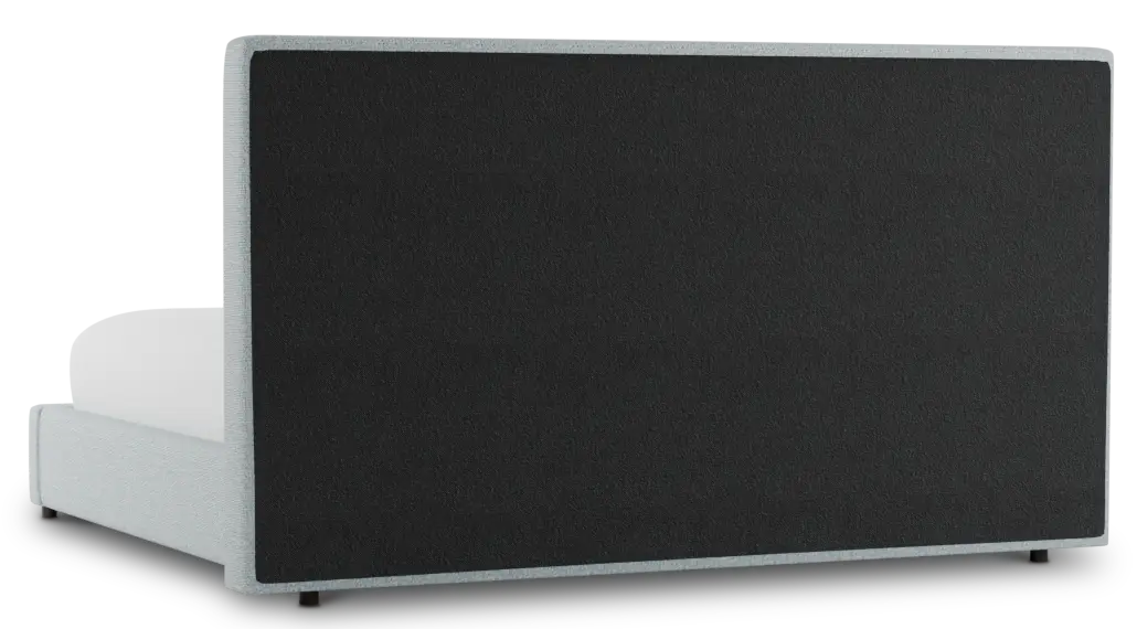 Grayton Natural Beauty Light Blue 54" Upholstered Platform Bed Grayton Natural Beauty Light Blue 54" Upholstered Platform Bed