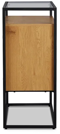 Dax Light Tone Two-door Cabinet