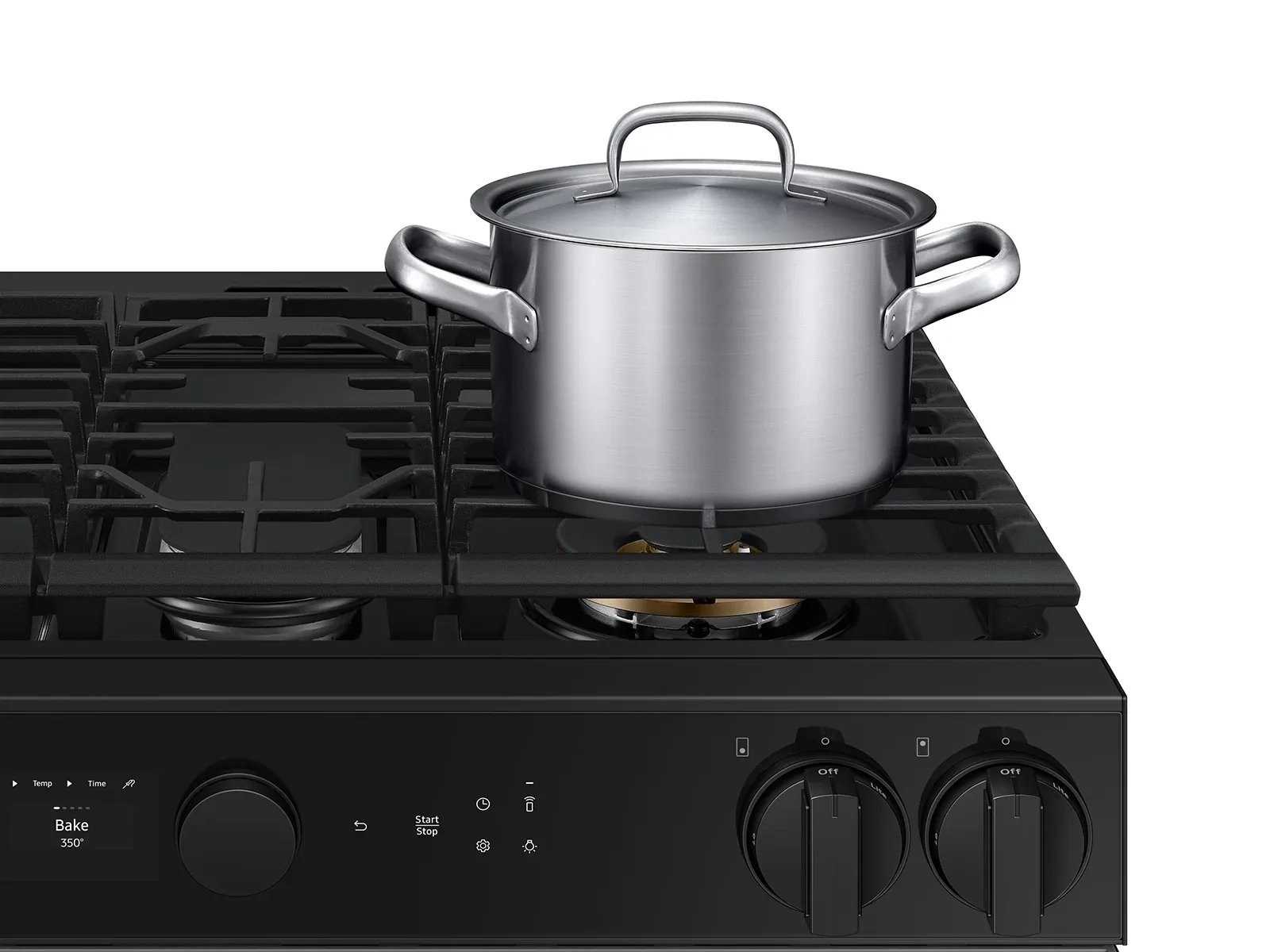 Samsung Bespoke Series Stainless Steel Gas Range