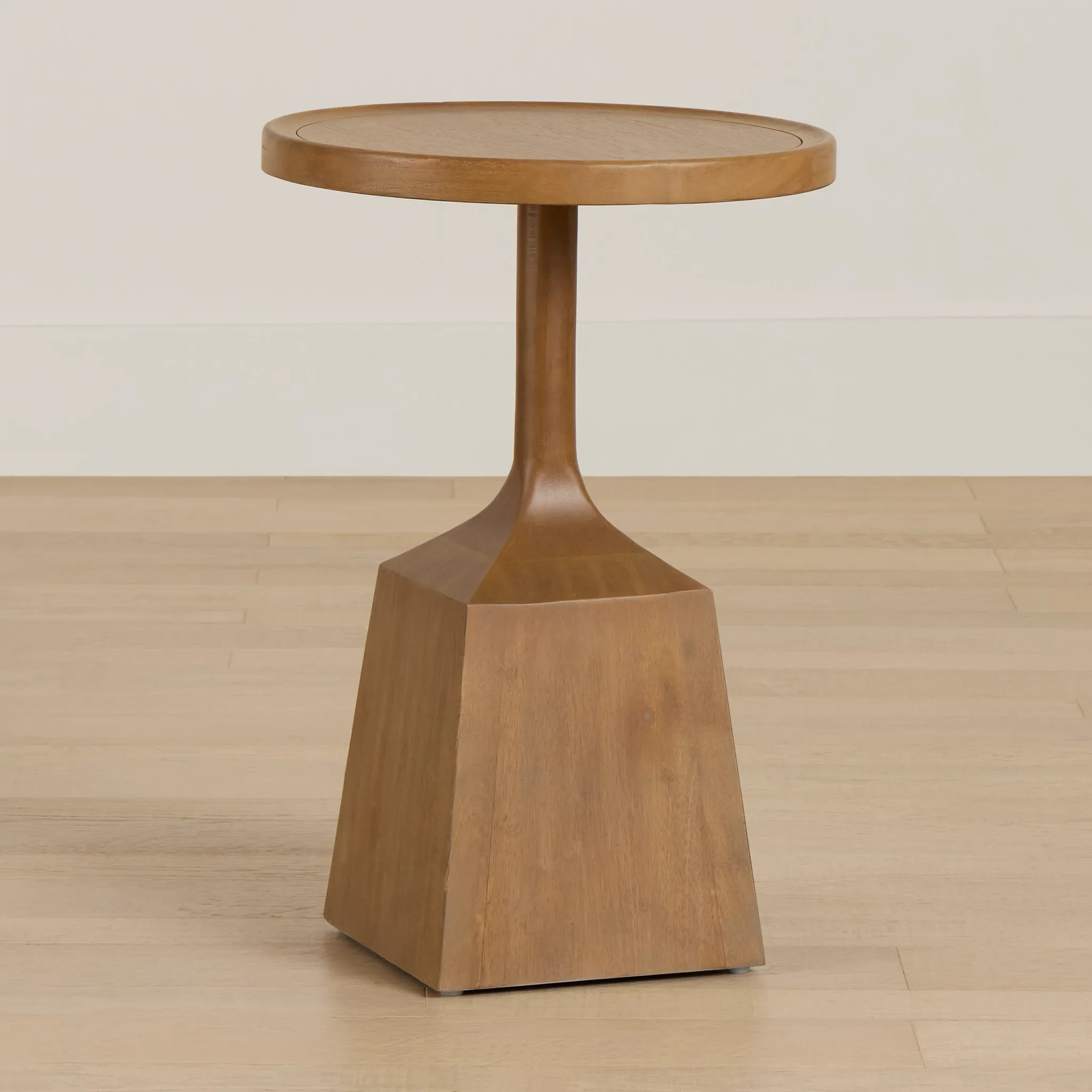 Provo Mid Tone Round Pedestal Table