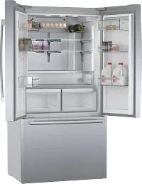 Bosch 800 Series Stainless Steel 36" French Door Refrigerator