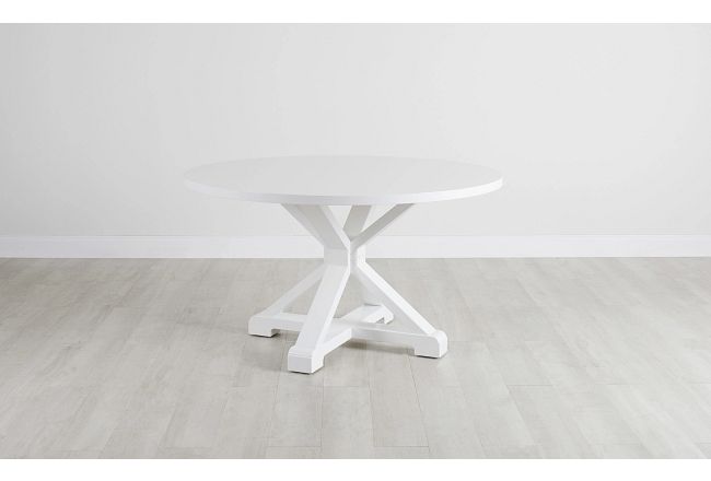 Nantucket White Round Table