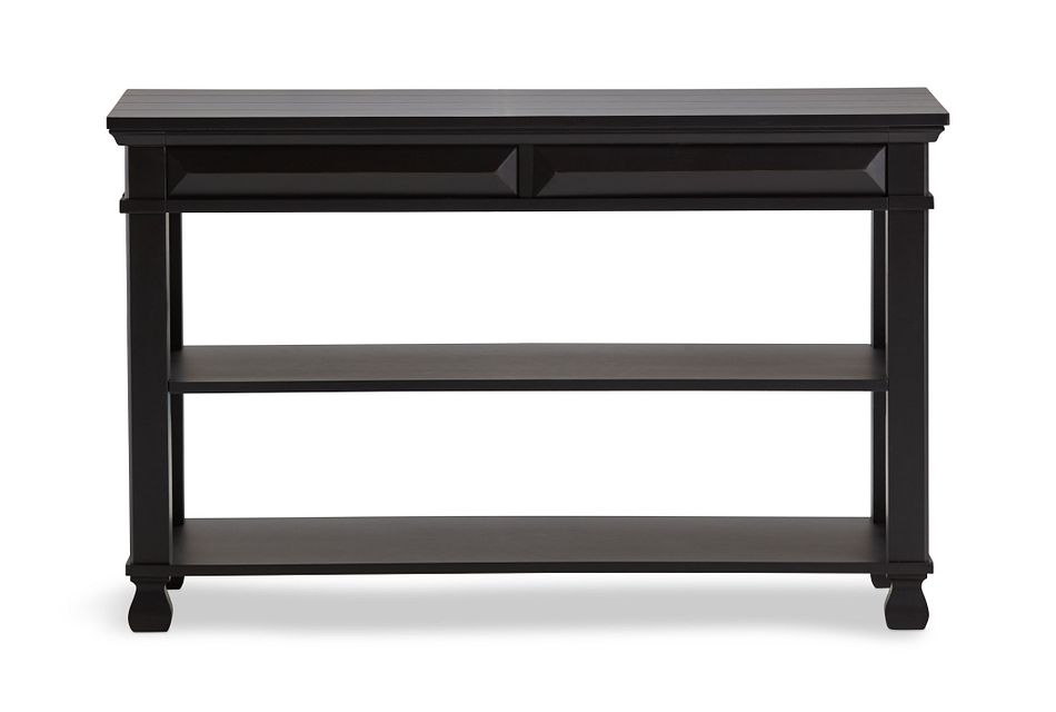 Passages Black Console Table Living Room Sofa Tables City Furniture