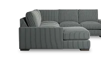 Edgewater Lucy Navy Medium Left Chaise Sectional